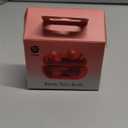 Beats Solo Buds - Wireless Bluetooth Earbuds | 18 Hours of Battery Life | Apple & Android Compatibility | Built-in Microphone - Transparent Red