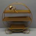 Crown Carriage Cake Stand, European-Style Crown Dessert Table Display Stand Tiered Serving Tray Pastry Ornaments for Wedding Birthday Parties Afternoon Tea