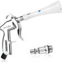 Car Cleaning Gun Detailing Dry Air Blow Gun, High Pressure Car Interior Cleaning Tool, Car Dryer Air Blower for Car Surfaces Quickly Blasts Dust, Works with Air Compressor