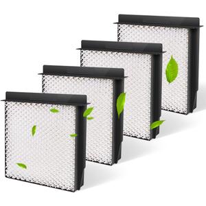 1040 Replacement Wick for AIRCARE Essick Air B40 B40-C Humidifier Wick Filter, Replaces 3D6100 5D6700 76D100 CM330ABLK CM330AWHT CM330DBLK CM330DWHT D46720 E35000 E27000 MA0300 MA0500-4 Pack