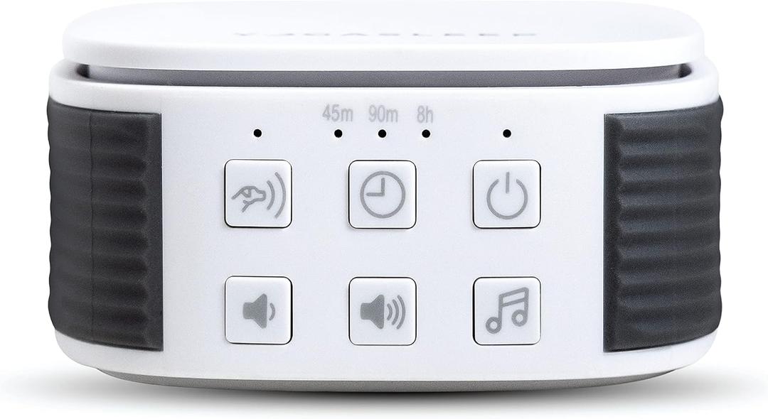 Yogasleep Pawzz Travel White Noise Machine for Dogs & All Pets. Compact Size, Integrated Bark Sensor, 6 Automatic Relaxing Natural Sounds, Keep Pets Calm, Anti-Barking with Training, Noise Canceling
