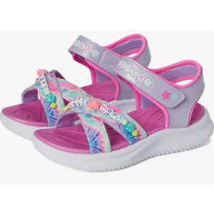 Sketchers Tie Dye Bffs, Lavender/Multi, Size 3