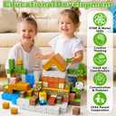 300PCS Magnetic Blocks - 0.8" Magnetic Building Blocks for Kids, STEM Toys, Educational Magnet Blocks, Magnetic Cubes Tiles, Christmas Birthday Gifts for Boys & Girls Ages 3 4 5 6 7 8 9 10