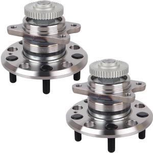 Autoround 512265 Rear Wheel Hub and Bearing Assembly fit for Hyundai Sonata 2006 2007 2008 2009, Kia Optima 06 07 08 09 10, 5 Lugs w/ABS Pair