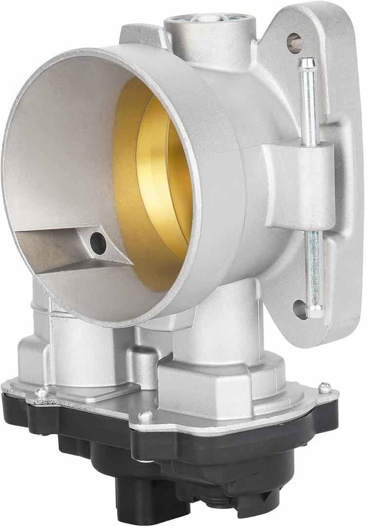 Throttle Body Fit for Chevy Avalanche 1500 03-06 5.3L,Fit for Silverado 1500 03-06 4.8L/5.3L/6.0L, Fit for GMC Sierra 1500/2500/3500 03-06 4.8L/5.3L/6.0L, Replace for 12570800, 12679525, 217-2293