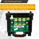 952 Printhead Fit for HP officejet pro 7740 8710 8715 8720 8725 8730 8740 Printer, Replacement 952 953 954 955 Printhead (with chip)