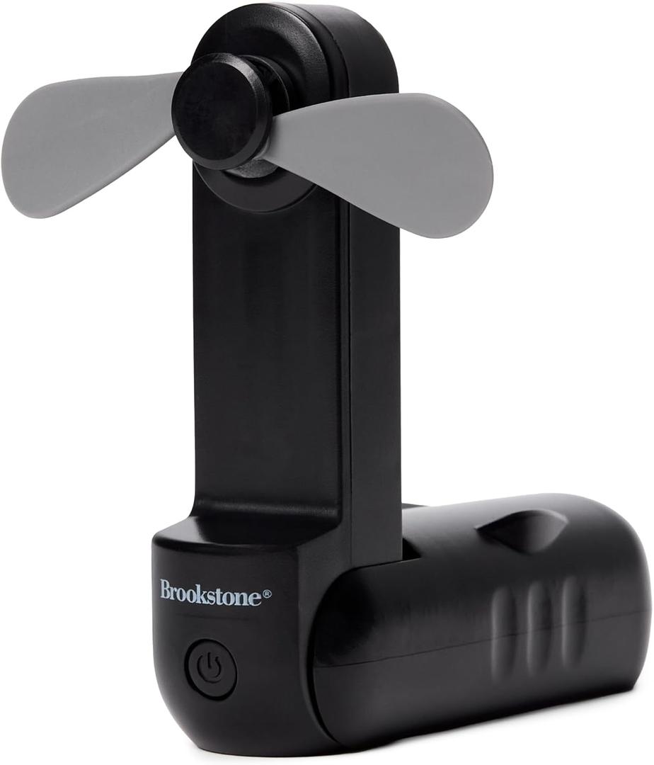 Brookstone - Health & Beauty Device with Personal Care Tool for Home Use | Rechargeable Battery, Foldable Design, Portable, Easy Home Use, Personal Care, Compact Storage, Small