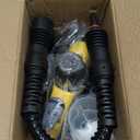 AKPIAN Handheld Steam Cleaner, 1050W Rapid-Heating Stainless Steel Boiler, Safety Locking Mechanism, Includes 10 Cleaning Tools, Deep Cleans Kitchens, Bathrooms, Cars, Windows, and More, Black