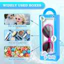 3 x EGEN 20PCS Party Favor Boxes - Goodie Bags & Treat Boxes for Birthday Parties, Bridal Showers & More (Blue 20 Pack)