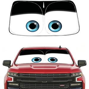 Gven Windshield Sun Shade for Chevrolet Silverado 1500 2019-2024 2025 2026 Car Accessories Sun Visor for Front Windshield & Window Sun Shade Cover, UV Heat Blocker & Protector (Silverado)