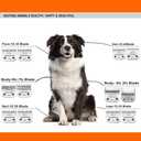 3pcs 7FC Blades Dog Grooming Replacement Blades Compatible with Andis Dog Clipper,Ceramic Blade & Stainless Steel Blade