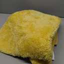 CozeCube Upgraded Shaggy Bath mat for Bathroom Non Slip 36" X 24", Super Soft Quick Dry Bath Rugs, Fluffy Plush Bathroom Rugs Machine Washable, Bright Yellow