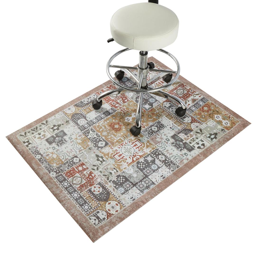 RccugmatS Chair Mat for Hardwood & Tile Floor, 47" x 52" Heavy Duty Office Chair Mat Floor pad for Rolling Chairs, Anti Slip, Non-Curve, Floor Protector for Home Office