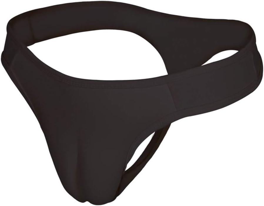 BaronHong Crossdresser Thong Panty Camel Toe Hiding Gaff Shaping Brief (Large, Black)