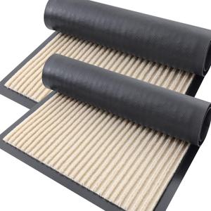 OLANLY 2-Pack Front Door Mats 35x23, Waterproof Heavy-Duty Doormats