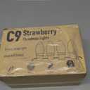 Brightown Smart C9 Christmas Lights Outdoor, 100 LED RGB C9 String Light with Remote, App Control, Music Sync, Connectable Waterproof Christmas Lights for House Tree Patio Holiday Xmas Decor