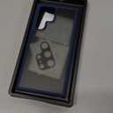 TOCOL for Samsung Galaxy S22 Ultra Case, Translucent Matte Hard Back [Military Grade Shockproof] [Anti-Scratch & Anti-Fingerprint] Slim Fit Protective Cover for Galaxy S22 Ultra Case 6.8'', Navy Blue