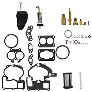 WFLNHB Carburetor 3302-804844002 3.0 4.3 5.0 Repair Kit replacement for Mercruiser Marine 2Barrel