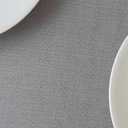 maxmill Tablecloth Stain Resistant Waterproof Wrinkle Resistant Spillproof Washable Soft Slubby Texture Table Cloth for Dining Room, Banquet Parties Event Dinner, Rectangle 60 x 140 Inch, Light Grey