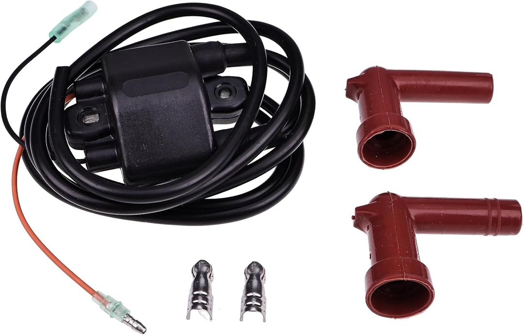 New Ignition Coil Compatible With Yamaha 62E-85570-10-00 62E-85570-11-00 6R8-85570-10-00 6R8-85570-11-00 6R8-85570-11-00 6M6-85570-00-00 JetSki Wave Runner III/III GP/LX/SUPER JET 1990-1997