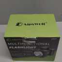 AlpsWolf Rechargeable Flashlight, LED Spotlight Flashlight 15000 Capacity 4000LM 20h Ultra-Long Standby Ultra Bright Flashlight Waterproof with USB Output as a Power Bank for Camping Accessories