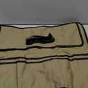 Army Green Chef Knife Bag With 10 Slots Cutlery Knives Holders Protectors, Home Kitchen Travel Cooking Tools, Portable Canvas Knife Roll Storage Bag Chef Case for Camping or Working