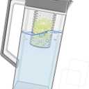 Upgraded DA97-21261H Refrigerator Water Pitcher Compatible with Samsung Fridge Water Pitcher RF30BB620012AA RF29BB8200QLAA RF23BB8200QLAA RF24BB660012AA Samsung Bespoke Pitcher Replacement Water Tank