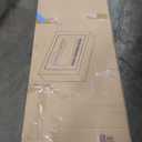 68" Electric Fireplace Wall Mounted and Recessed with Remote Control, 750/1500W Ultra-Thin Wall Fireplace Heater W/Timer Adjustable Flame Color and Brightness, Log Set & Crystal Options