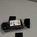 48 Pack Tiny Square Black Plastic Tray Mini Appetizer Plates for Party Mini Serving Tray Small Appetizer Serving Sauce Dish Black Disposable Dessert Plates for Events CMJJ