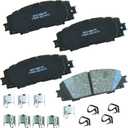 Bendix Premium SBC1184A Ceramic Front Brake Pads for Select Models Lexus CT200h, Toyota Corolla, Prius, Prius AWD-e, C, Plug-In, Prime