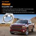 551513 LS Throttle Body Adapter 92mm Compatible with LS1 3 Bolt Intake Manifold to LS3 4 Bolt Throttle Body DBC L33 L59 LM4 LM7 LQ4 LQ9 LR4 LS6 LSX 4.8L 5.3L 5.7L 6.0L Replacement for 551513