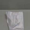 sancua Rectangle Tablecloth - 60 x 84 Inch - Stain and Wrinkle Resistant Washable Polyester Table Cloth, Decorative Fabric Table Cover for Dining Tables, Buffet Parties and Camping, White