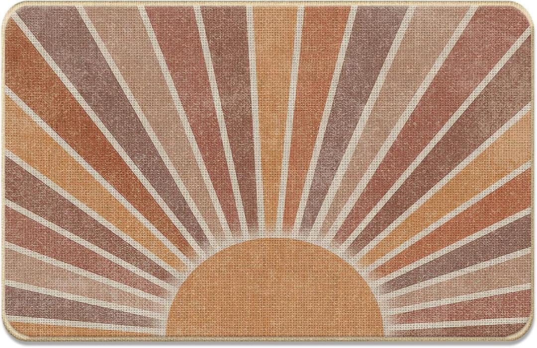 DOTAIN Boho Sun Door Mat Doormat Door Mats Decor,Sunshine Door Mats for Bedroom Farmhouse Home Entryway Front Door Porch Outdoor Indoor Entrance Decorations(17x30inch) DOTAIN Boho Sun Door Mat Doormat Door Mats Decor,Sunshine Door Mats for Bedroom Farmhouse Home Entryway Front Door Porch Outdoor Indoor Entrance Decorations(17x30inch)