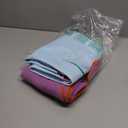 Eunzel Hot Yoga Towel Non-Slip Yoga Mat Towel Ultra-Absorbent Microfiber Towel for Hot Yoga, PilatesBikram and Workout 26.5"x 72" (Z-blue& Purple (2 Pack ))