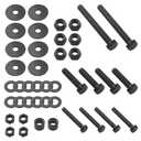 Aulpq Table Saw Stand Bolt Kit for DEWALT 10-Inch DW7451 Table Saw Stand,All Bolts Included