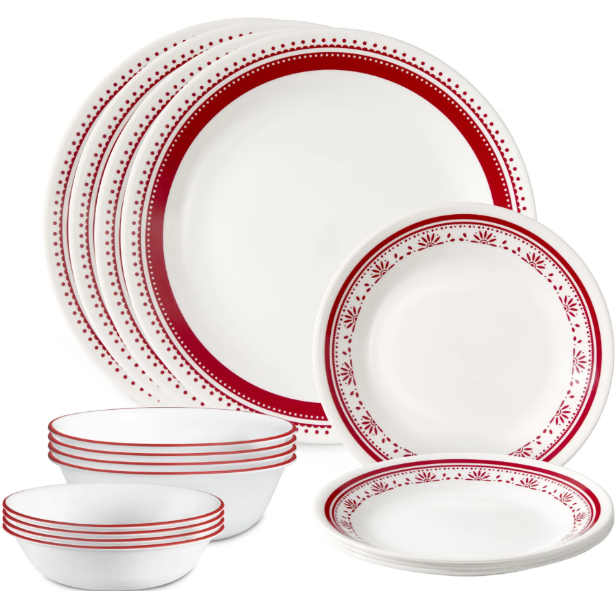 Corelle® Sadie 12-piece Dinnerware Set, Service for 4 