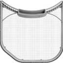 ADQ56656401 DLEX3700W DLE3400W DLE3500W Dryer Lint Filters replacement for LG kenmore by Beauicy-Positively reviewed for sturdiness with UPGRADED STAINLESS STEEL METAL SCREEN
