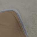 Sour Lemon Area Rugs 8x10 Living Room, Cream Large Area Rug Shag Shaggy Carpet Soft Plush Furry Bedside Rugs, Machine Washable Area Rugs for Bedroom Kids Girls Boys Home Decor Anti Slip