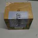 16 Oz Plant Watering Globes for Indoor Plants with Metal Self Watering Planter Insert - Premium XL Glass Hand-Blown Globe - Automatic Plant Waterer Indoor, Gift Idea for Gardeners [1 Globe, Textured]