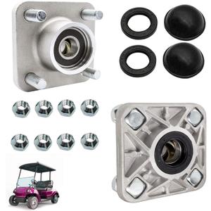 Drive-up Golf Cart Front Wheel Hub for Yamaha G2/G8/G9/G14/G16/G19/G22/G29 Drive Models, OEM JG5-WF511-10-00 JG5-WF511-00
