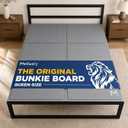Original Bunkie Board Queen Size (60x80) - Under Bed Support
Non-Slip Breathable Bed Support Board for Slatted Bed Frame, Anti-Sag, Noise Minimizing Moisture Resistant Bed Board