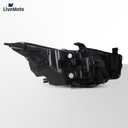 Led Headlights Assembly Compatible with 2014 2015 2016 2017 2018 2019 2020 2021 2022 Infiniti Q50 Left Driver Side W/O AFS OE Fit Headlamp Replacement 260604HB0B