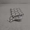 Smiry Round Plastic Table Cloth, Waterproof Vinyl Tablecloth with Flannel Backing for Round Tables, Wipeable & Spillproof for Dining, Camping, Indoor and Outdoor (60" Round, White)