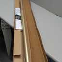 BlastHome Non-Adjustable Luxury Curtain Rods for Windows, 1  Rod Set, 4 foot Fixed Length, Brushed Gold