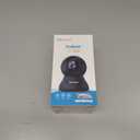 blurams Indoor Camera, 2K Pet Camera 360 Cameras for Home Security with Phone App, Motion Tracking, 2-Way Audio, IR Night Vision, Siren, Compatible with Alexa & Google Assistant (Black-1Pack)