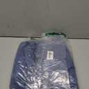 COOFANDY Men's Button Down Waffle Shirt Jacket Casual Long Sleeve Shacket Lightweight Overshirts with Flap Pockets (XX-Large, Denim Blue)