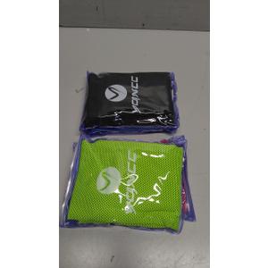 YQXCC Cooling Towels | 4 Pack 47"x12" | Ice Cool for Neck | Microfiber Soft Breathable Chilly | for Yoga, Sports, Golf, Gym, Camping, Running, Fitness, Workout & More Activities (Dark Blue/Dark Gray/Rose Red/Green)