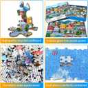 Jigsaw Puzzles for Adults 1000 Piece Puzzle for Adults 1000 Pieces Puzzle 1000 Pieces-Comfortable Small Town Living, 1000 pieces, 19.68" x 27.56 inches