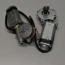 NewYall Rear Left and Right Power Window Motor for Ford Mustang Convertible 2-Door 1984-1993