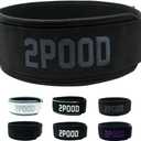 2POOD 4" Weightlifting Belt | CrossFit® Weightlifting Belt | 4-inch Wide and Built for Support, Flexibility, and The Ability to Cross Train Easily